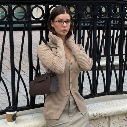 Sophisticated Cardigan with a Clean Classic Look