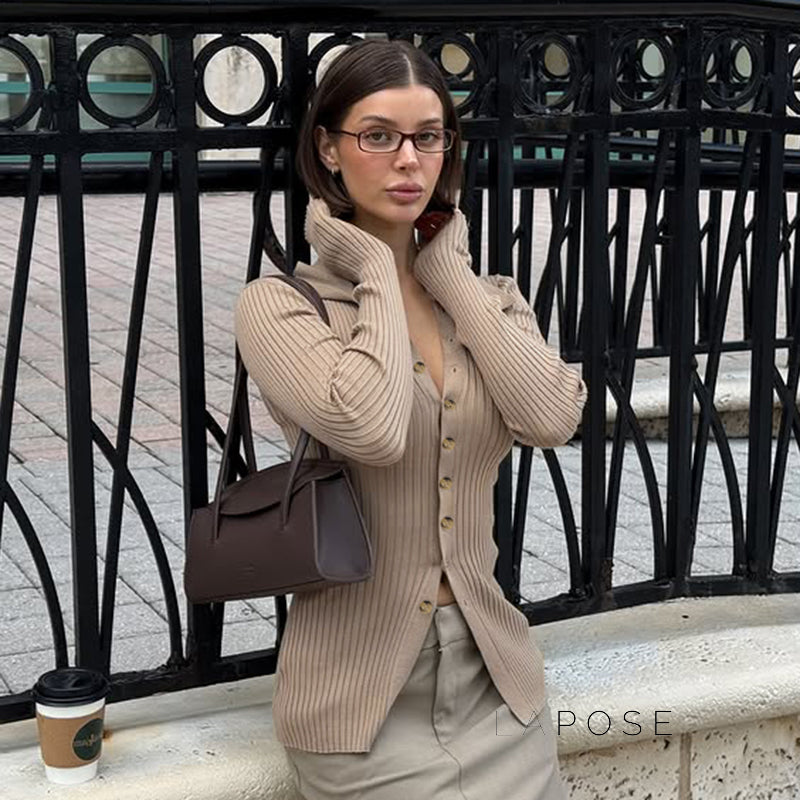 Sophisticated Cardigan with a Clean Classic Look