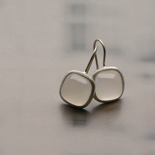 Moonstone Crystal Earrings
