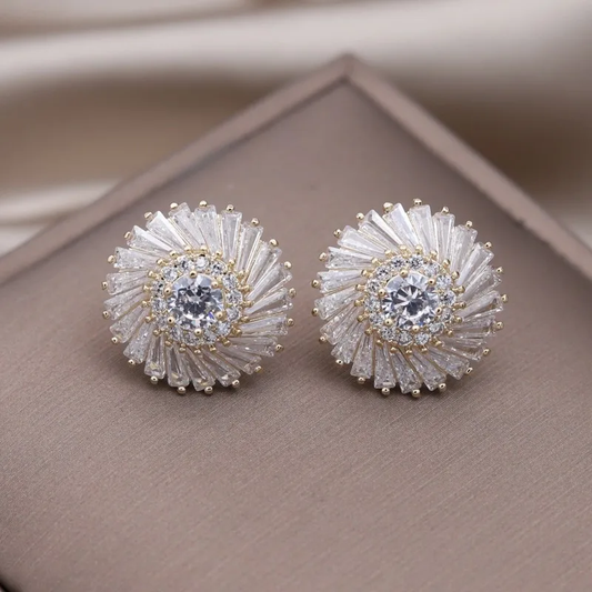 Bright Spiral Earrings