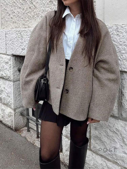 Gracefully Styled Coat for Any Occasion