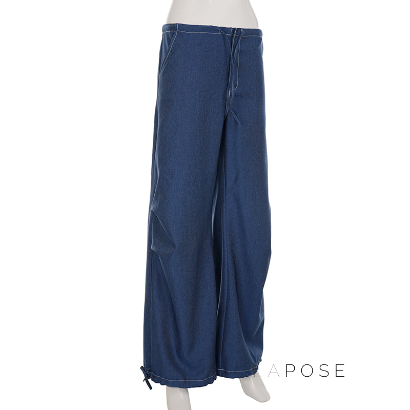 A Vintage Style Pants with Delicate Timeless Details