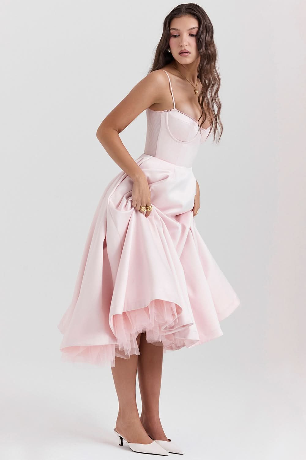 A Vintage Style Dress with Delicate Timeless Details
