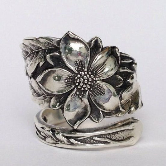 Silver Blossom Ring