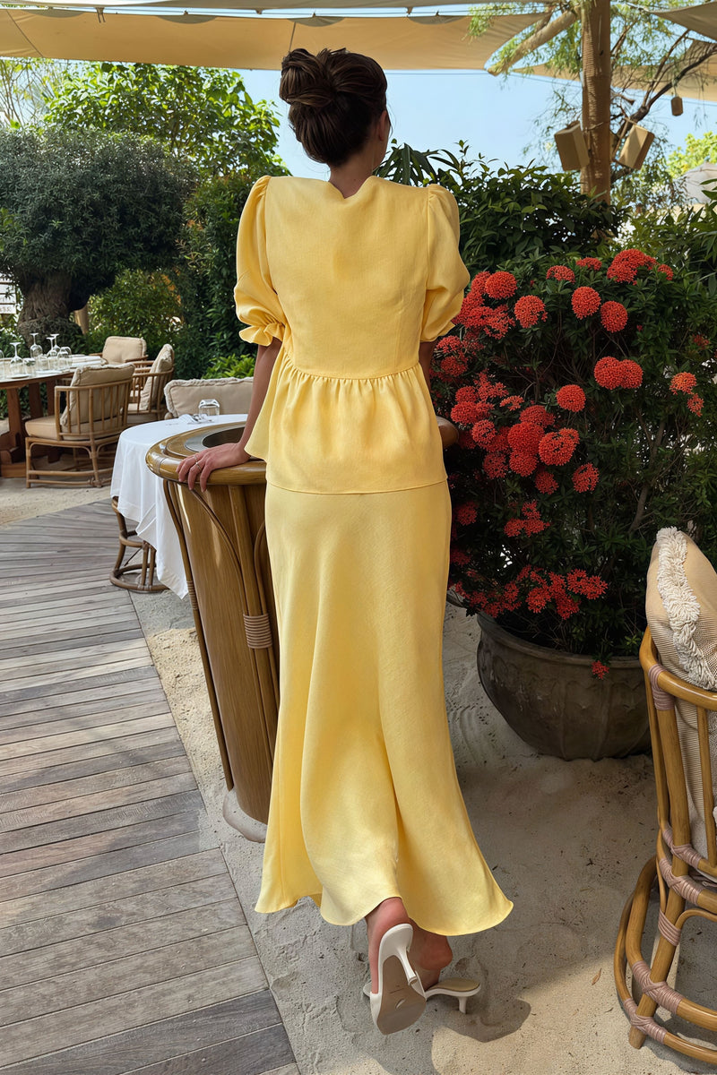Well Tailored Garment with a Graceful Silhouette