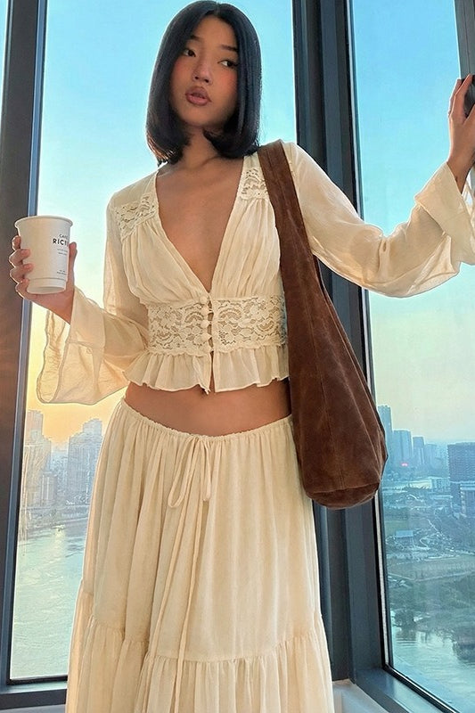 A Vintage Style Garment with Delicate Timeless Details