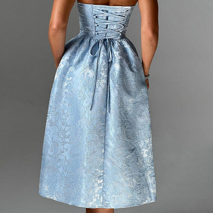 A Vintage Style Dress with Delicate Timeless Details