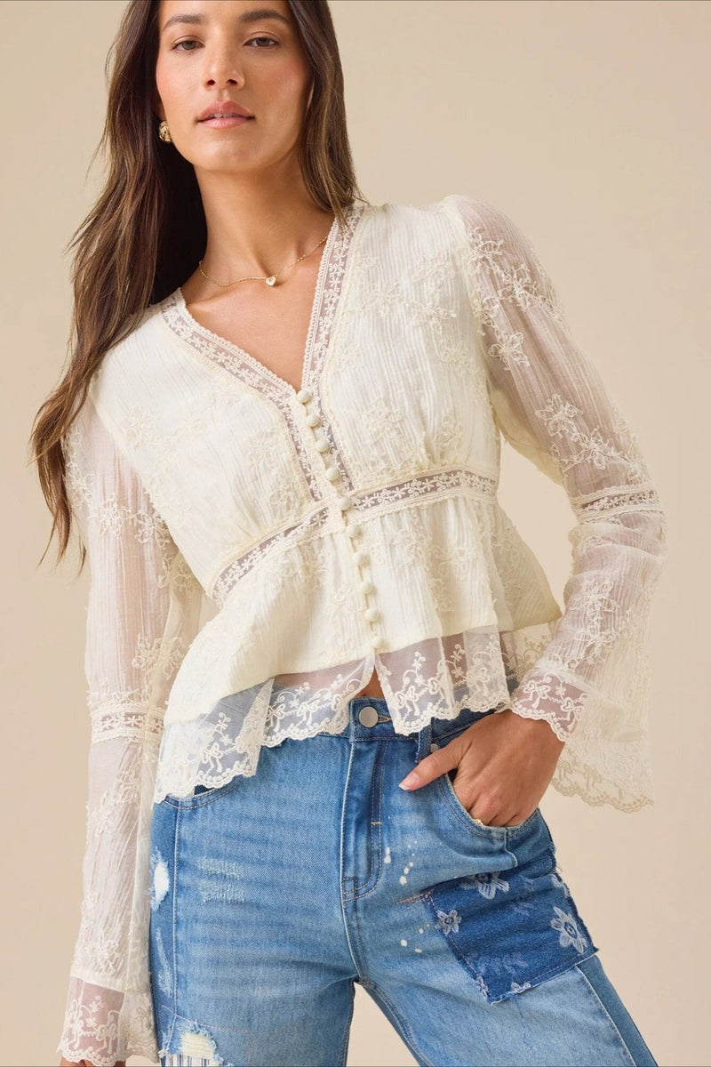 Beautifully Finished Blouse in a Timeless Design