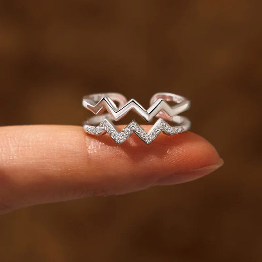 Double Highs&lows Ring