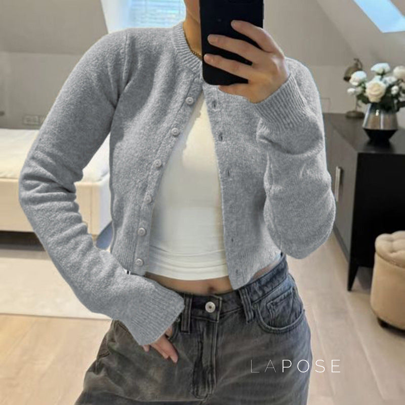 Sophisticated Cardigan with a Clean Classic Look