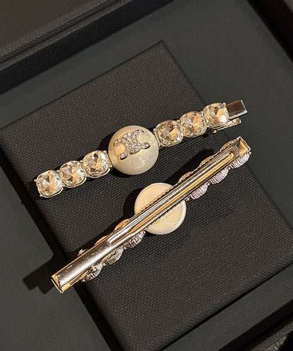 Modern Silk Alloy Zircon Crystal Hairpin