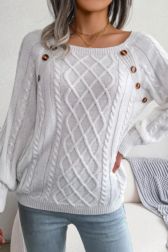Gracefully Designed Sweater
