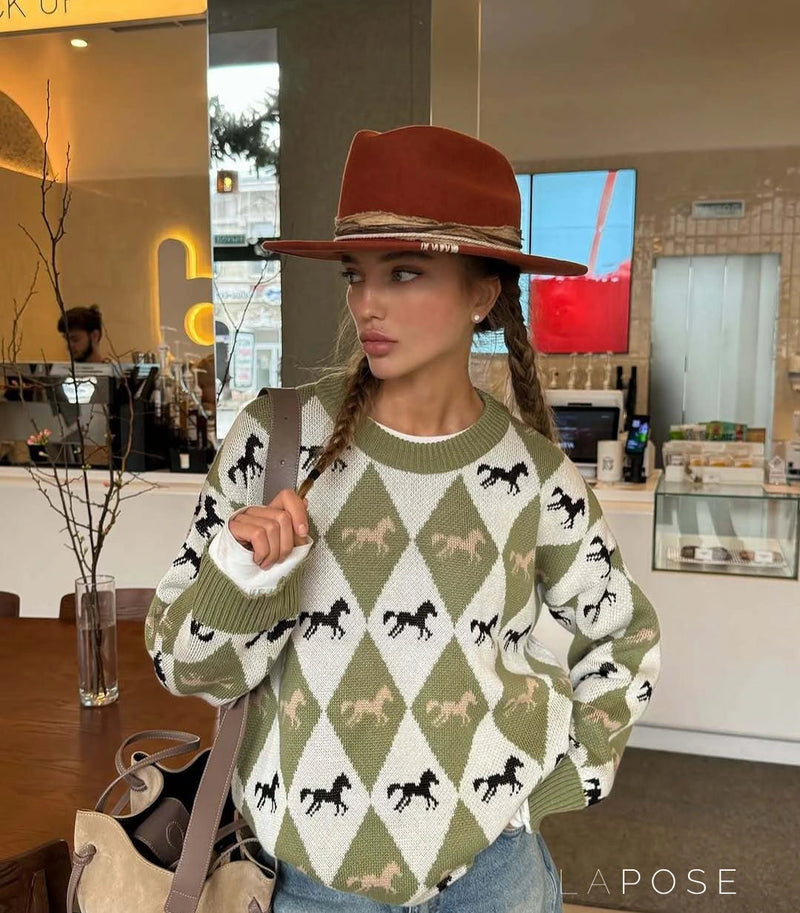 Gracefully Styled Sweater for Any Occasion
