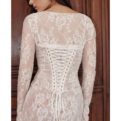 A Vintage Style Dress with Delicate Timeless Details