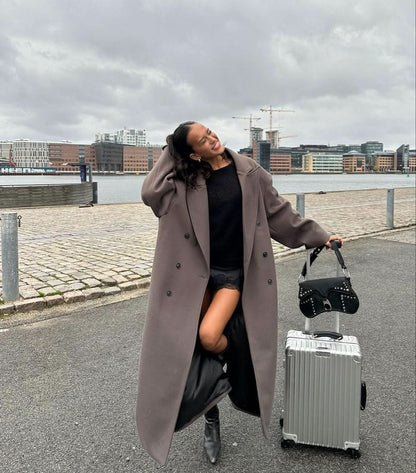 Classic Vintage Coat with a Flattering Fit