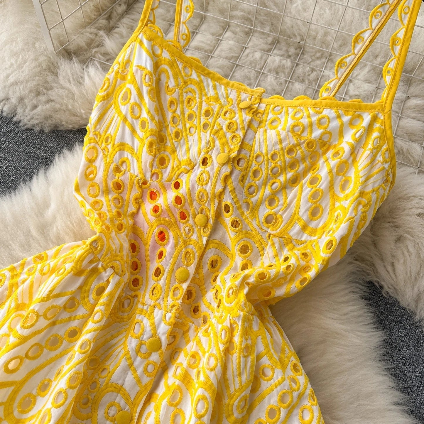 A Vintage Style Dress with Delicate Timeless Details