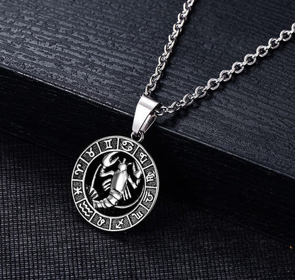 Celestial Zodiac Amulet Necklace