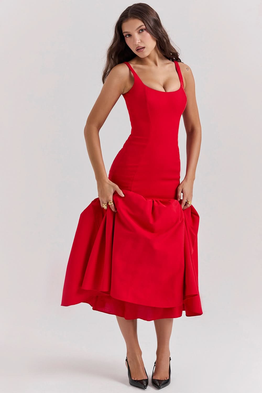 A Vintage Style Dress with Delicate Timeless Details
