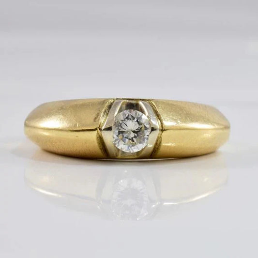 Zirconia Gold Ring