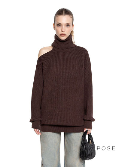 Well Tailored Sweater with a Graceful Silhouette