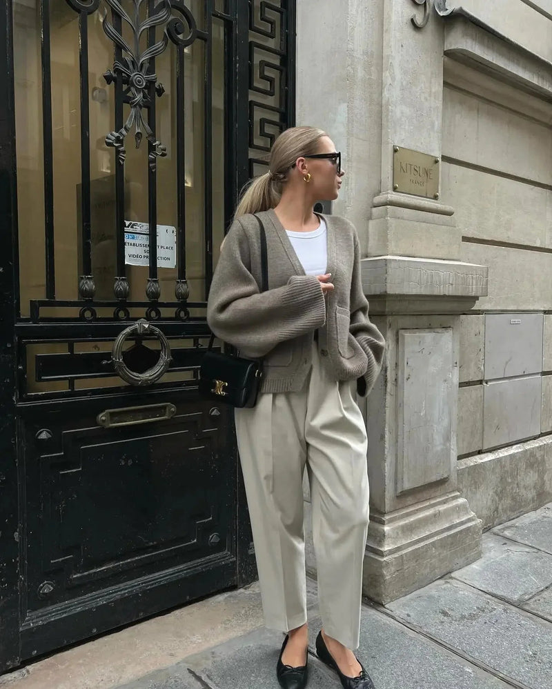 Vintage Inspired Sweater with a Contemporary Edge
