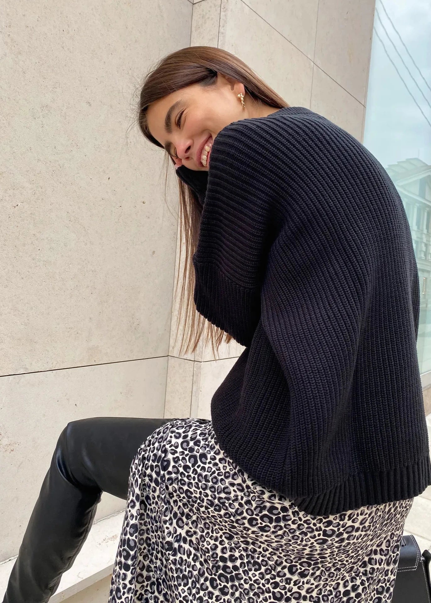 A Vintage Style Sweater with Delicate Timeless Details