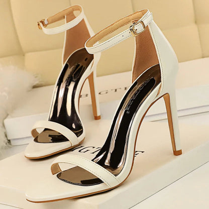 A Vintage Style Sandals with Delicate Timeless Details