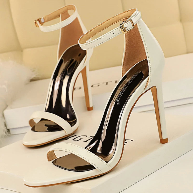 A Vintage Style Sandals with Delicate Timeless Details