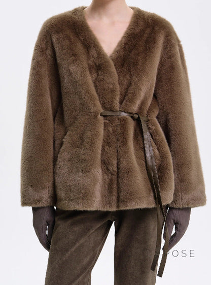 Gracefully Styled Coat for Any Occasion