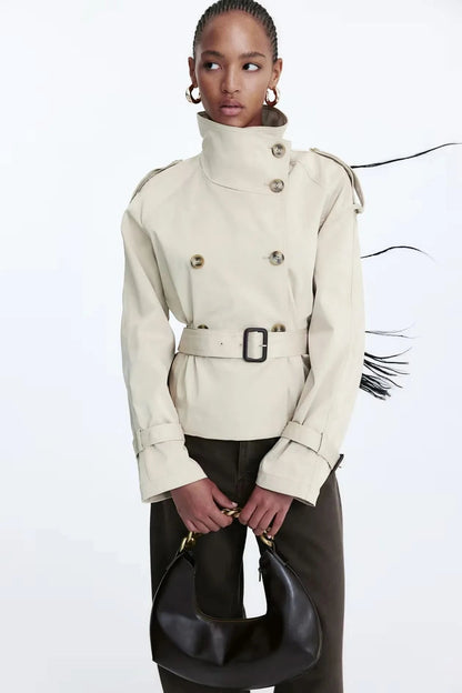 Vintage Inspired Coat with a Contemporary Edge