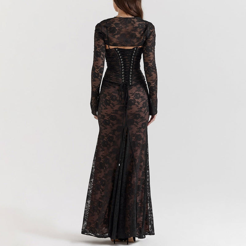 A Vintage Style Dress with Delicate Timeless Details