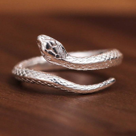 Silver Snake Ring