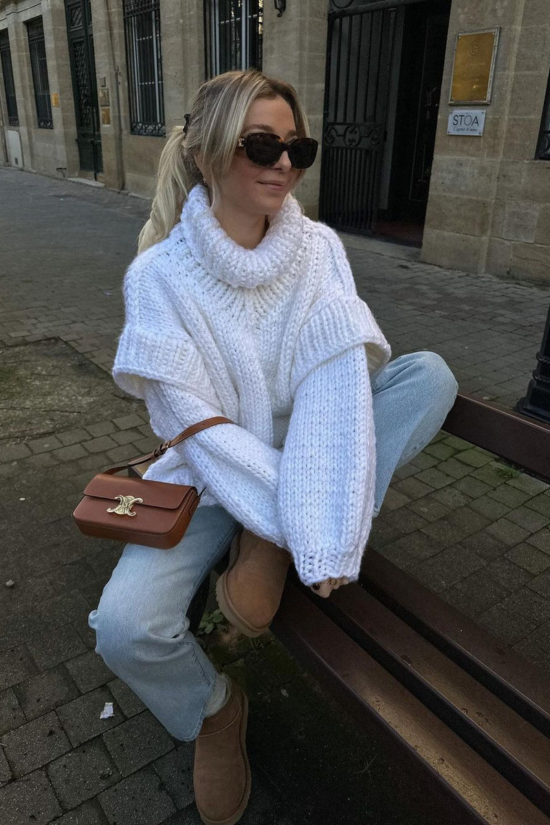 Gracefully Designed Sweater