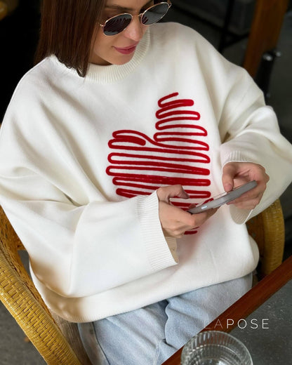 Beautifully Finished Sweater in a Timeless Design