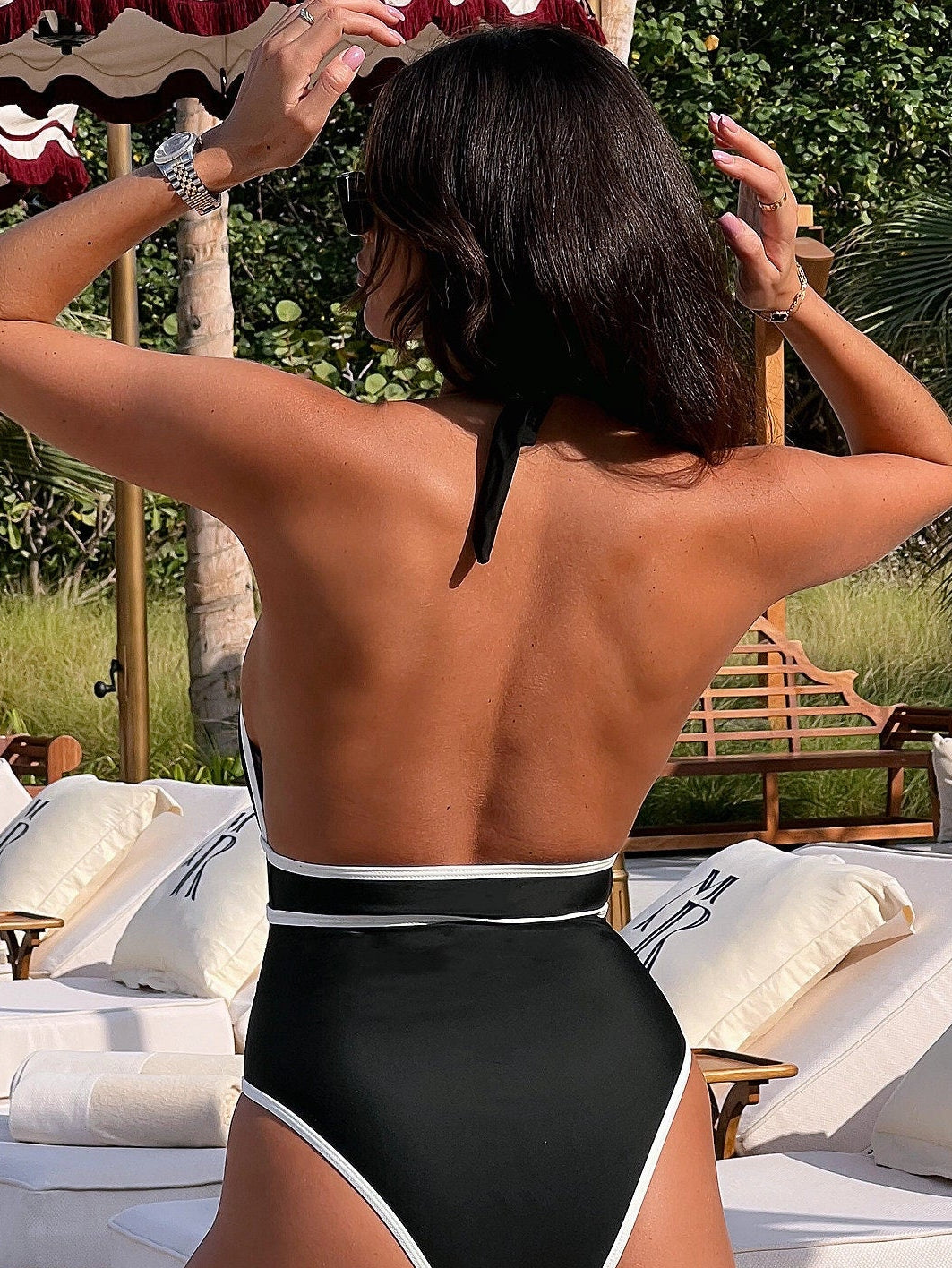 Beautifully Balanced Swimsuit with Timeless Character