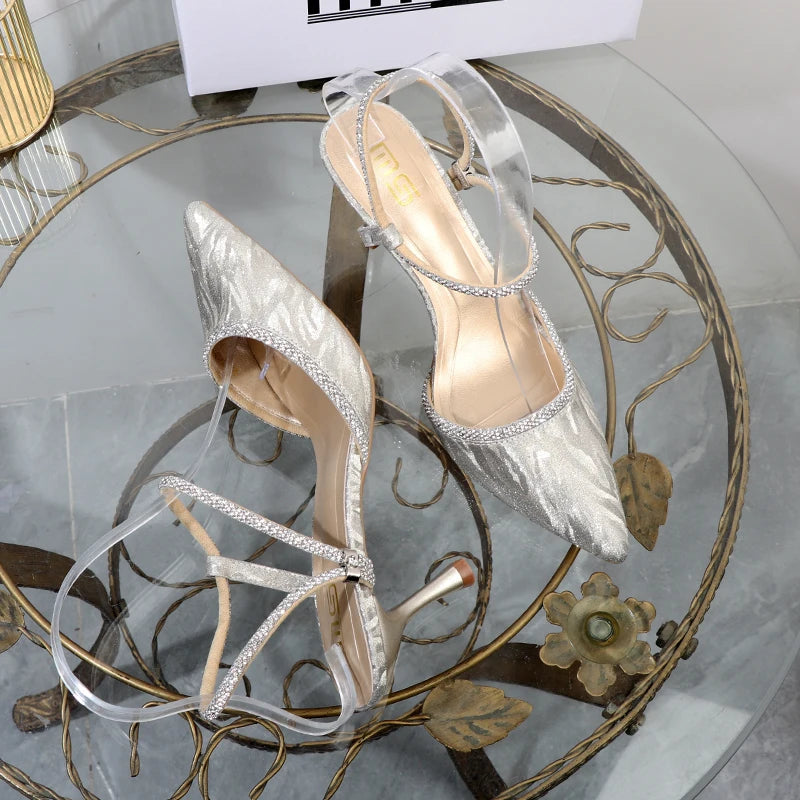 A Vintage Style Sandals with Delicate Timeless Details