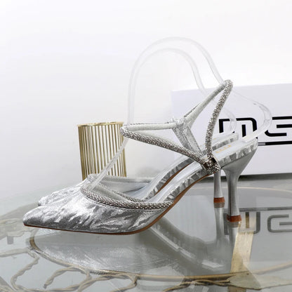 A Vintage Style Sandals with Delicate Timeless Details