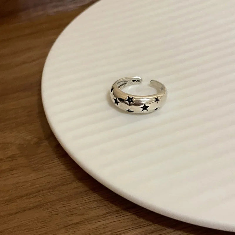 Gender-neutral Wings Skeleton Gothic Ring