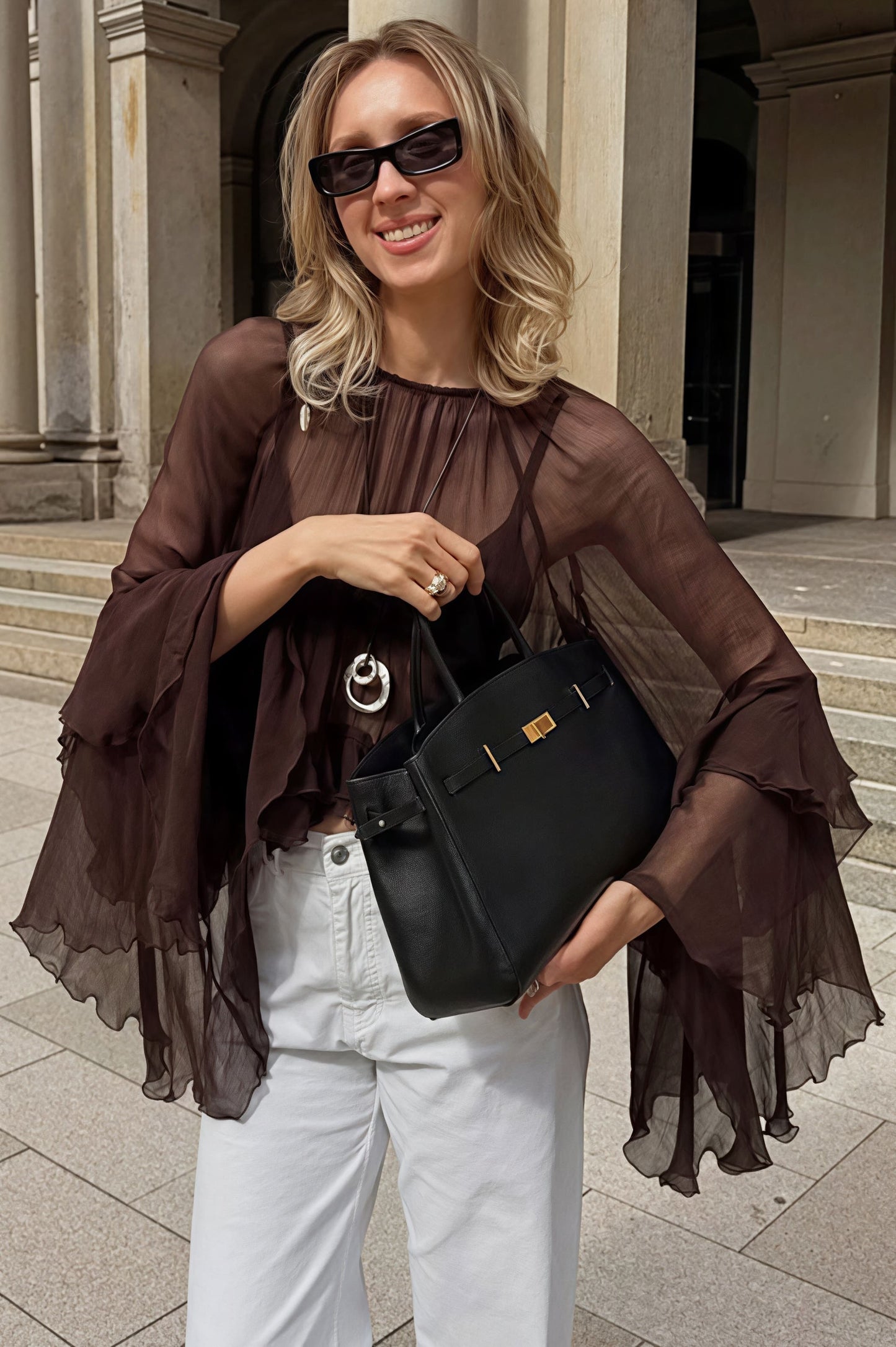 Beautifully Balanced Blouse with Timeless Character