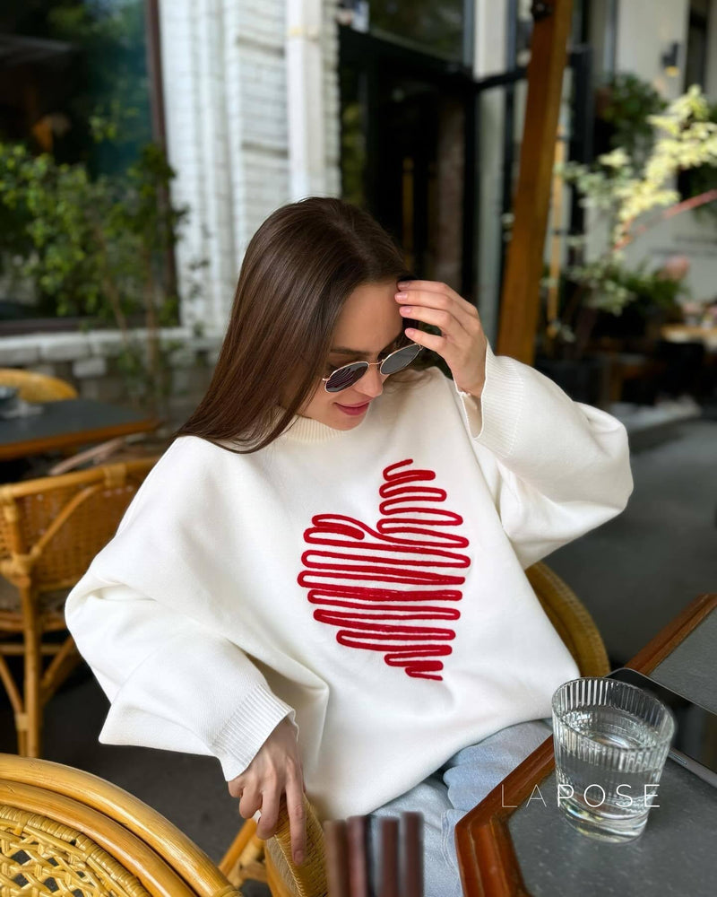 Beautifully Finished Sweater in a Timeless Design