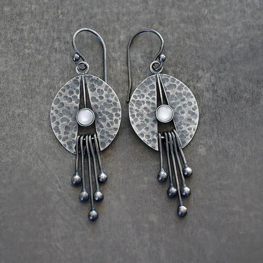 Moonstone Jellyfish Earrings