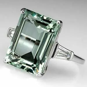 Turquoise Crystal Ring