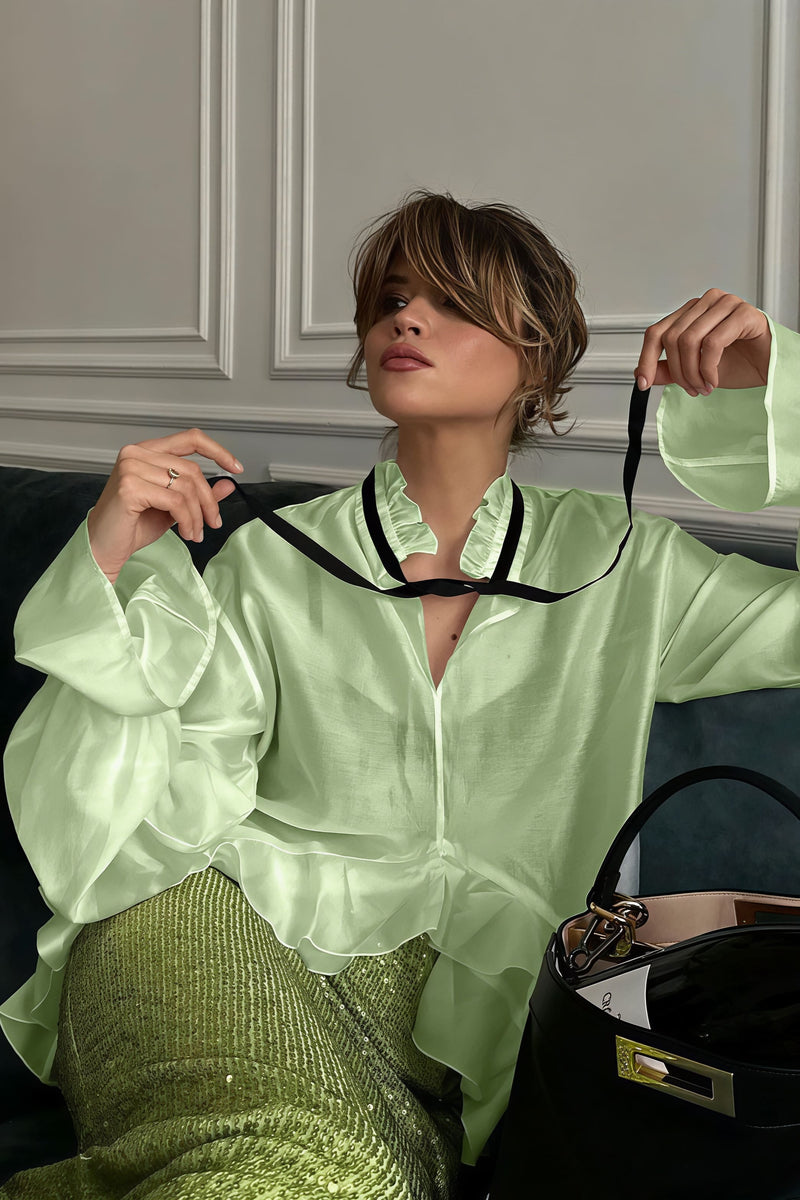 Gracefully Styled Blouse for Any Occasion