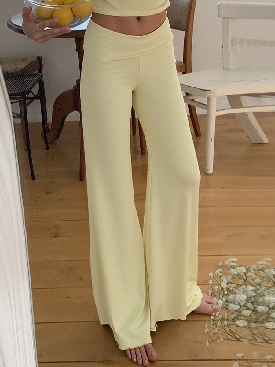 A Vintage Style Pants with Delicate Timeless Details