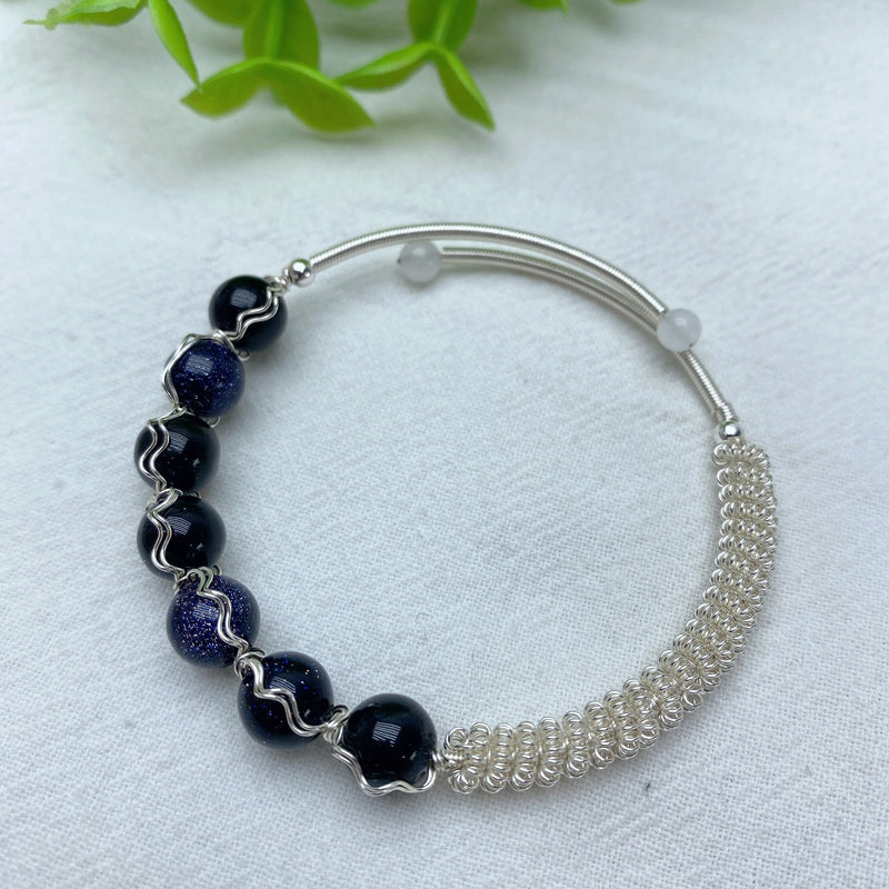 7.5-8.5mm Mixed Crystal Healing Bracelet for Spiritual Balance