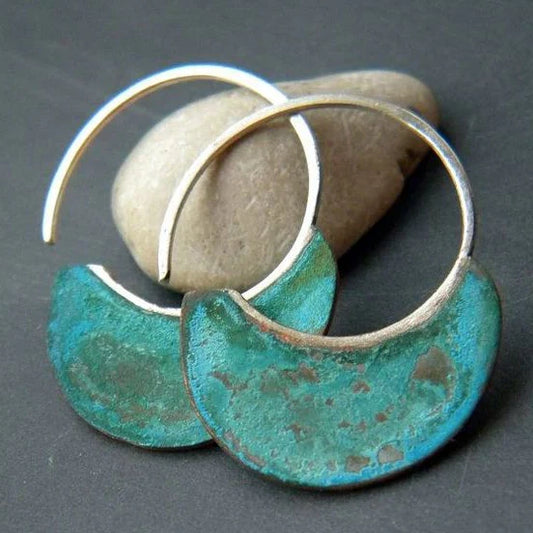 Turquoise Washed Earrings