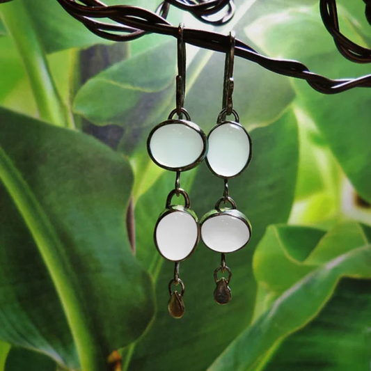 Moonstone Dangling Earrings