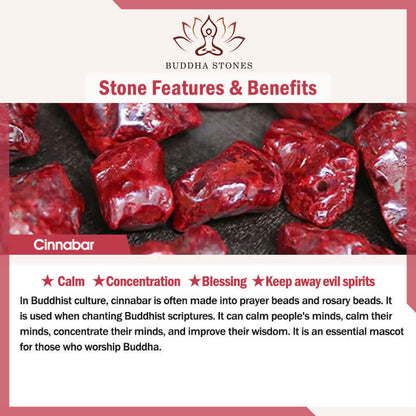 Buddha Stones Fengshui Bagua Pixiu Cinnabar Balance Necklace Pendant