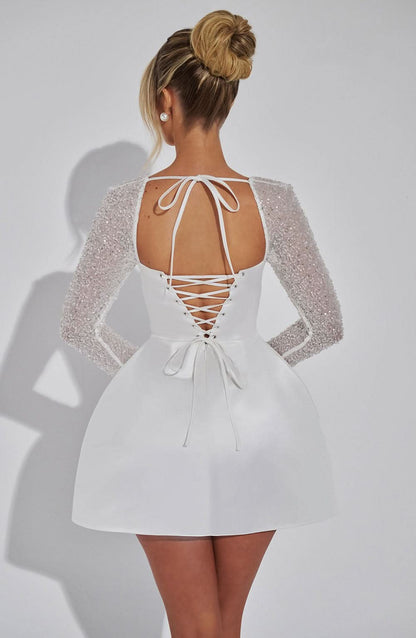 A Vintage Style Dress with Delicate Timeless Details