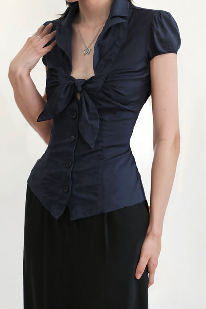 A Vintage Style Blouse with Delicate Timeless Details